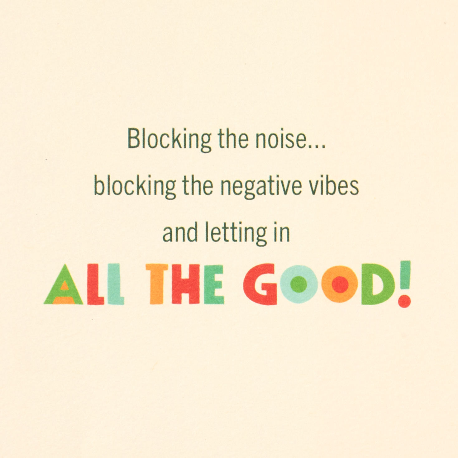 Colorful Patterned Letters Birthday Card Sentiment image number 2