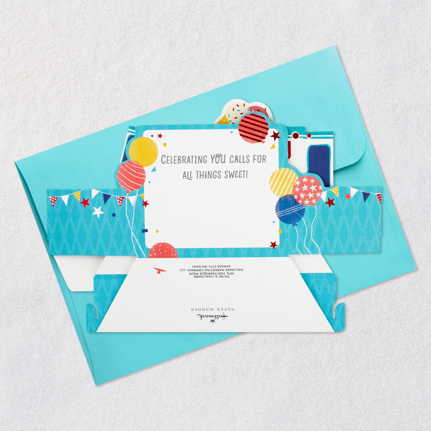 Celebrating You Ice Cream Truck 3D Pop-Up Card, , large image number 7