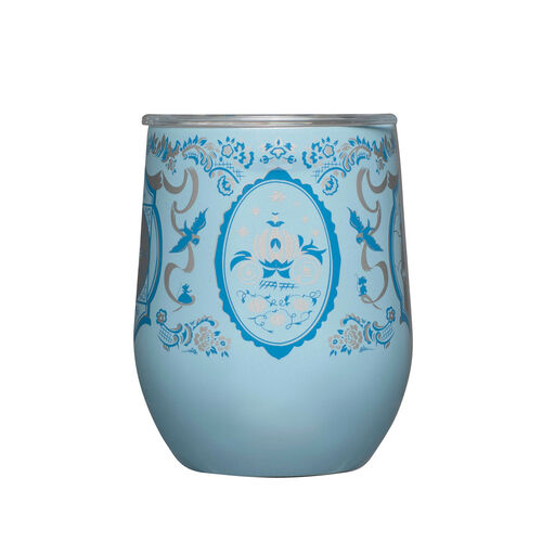 Corkcicle Disney Princess Cinderella Stemless Glass, 12 oz., 