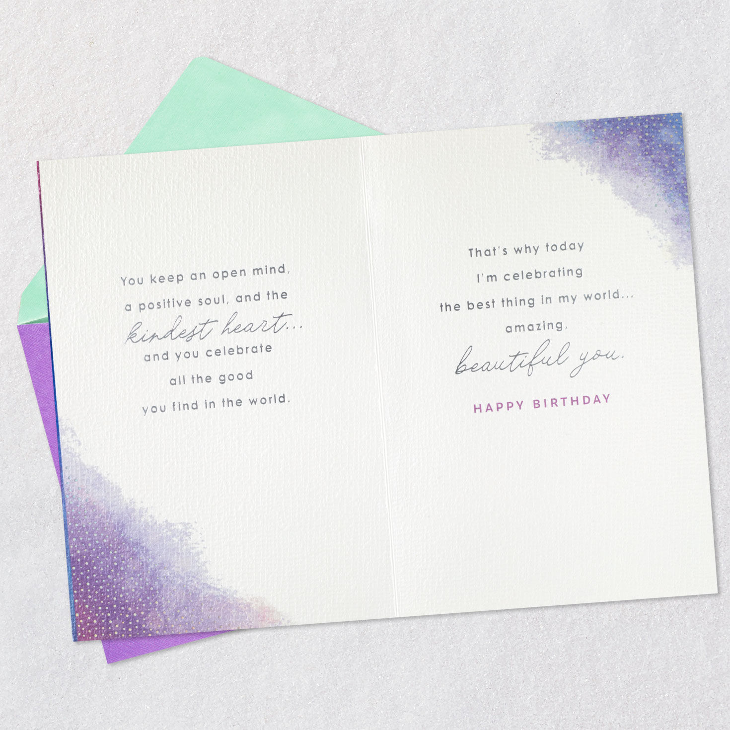 The Best Thing in My World Birthday Card for Wife, , large image number 4