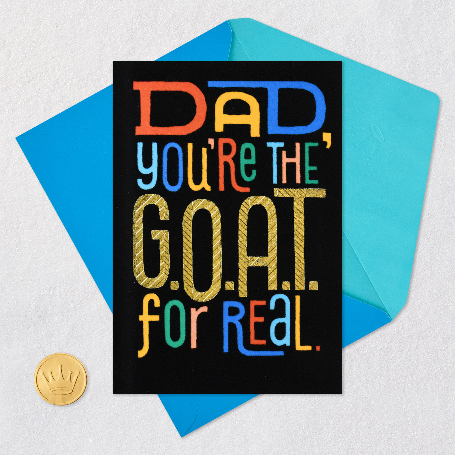 You're the G.O.A.T. Father's Day Card for Dad for only USD 5.99 | Hallmark