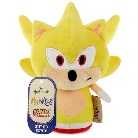 itty bittys® Sonic the Hedgehog™ Super Sonic Plush, , large image number 2