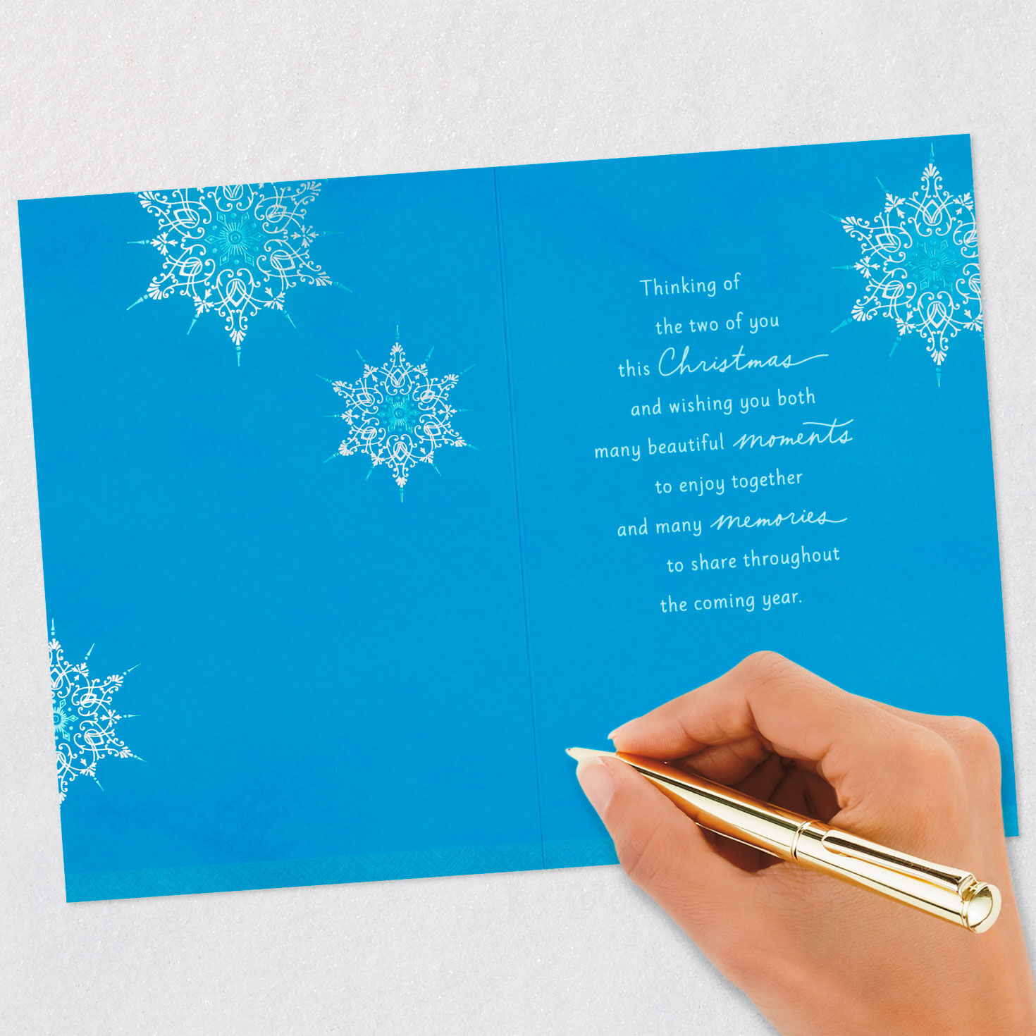 Thinking of the Two of You Christmas Card for Both for only USD 4.29 | Hallmark