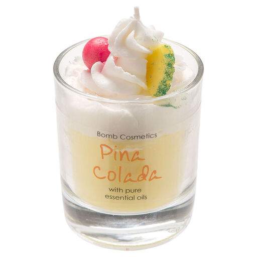Bomb Cosmetics Piña Colada Scented Jar Candle, 