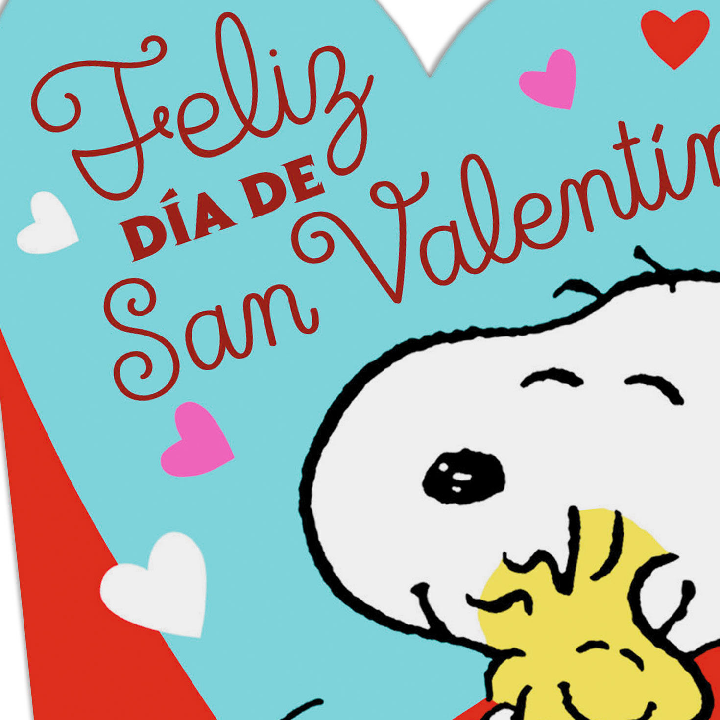 Snoopy and Woodstock Spanish Valentine's Day Card Pack cover detail image number 4