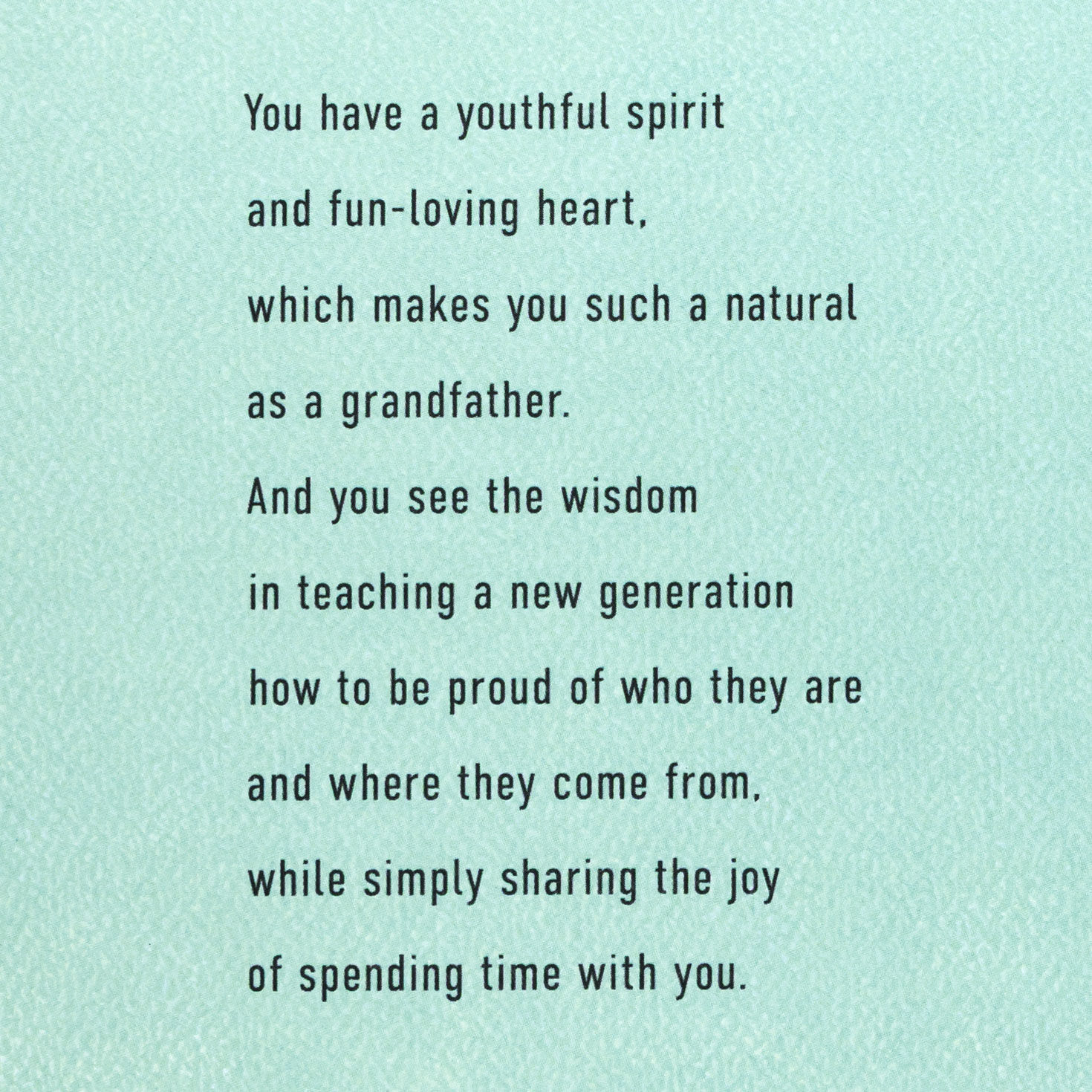 Orange and Turquoise Lettering Dad Father's Day Card Sentiment image number 2