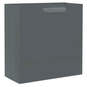 10.4" Gray Large Square Gift Bag, Gray, large image number 6