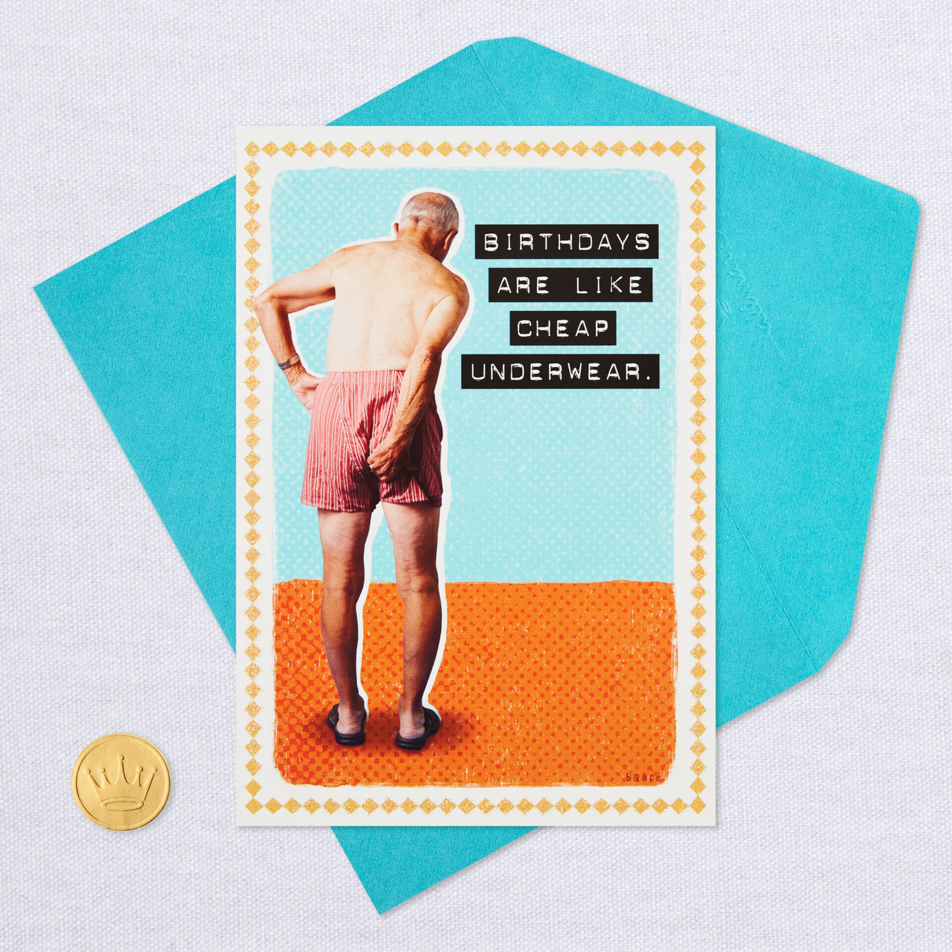 Cheap Underwear Funny Birthday Card - Greeting Cards - Hallmark