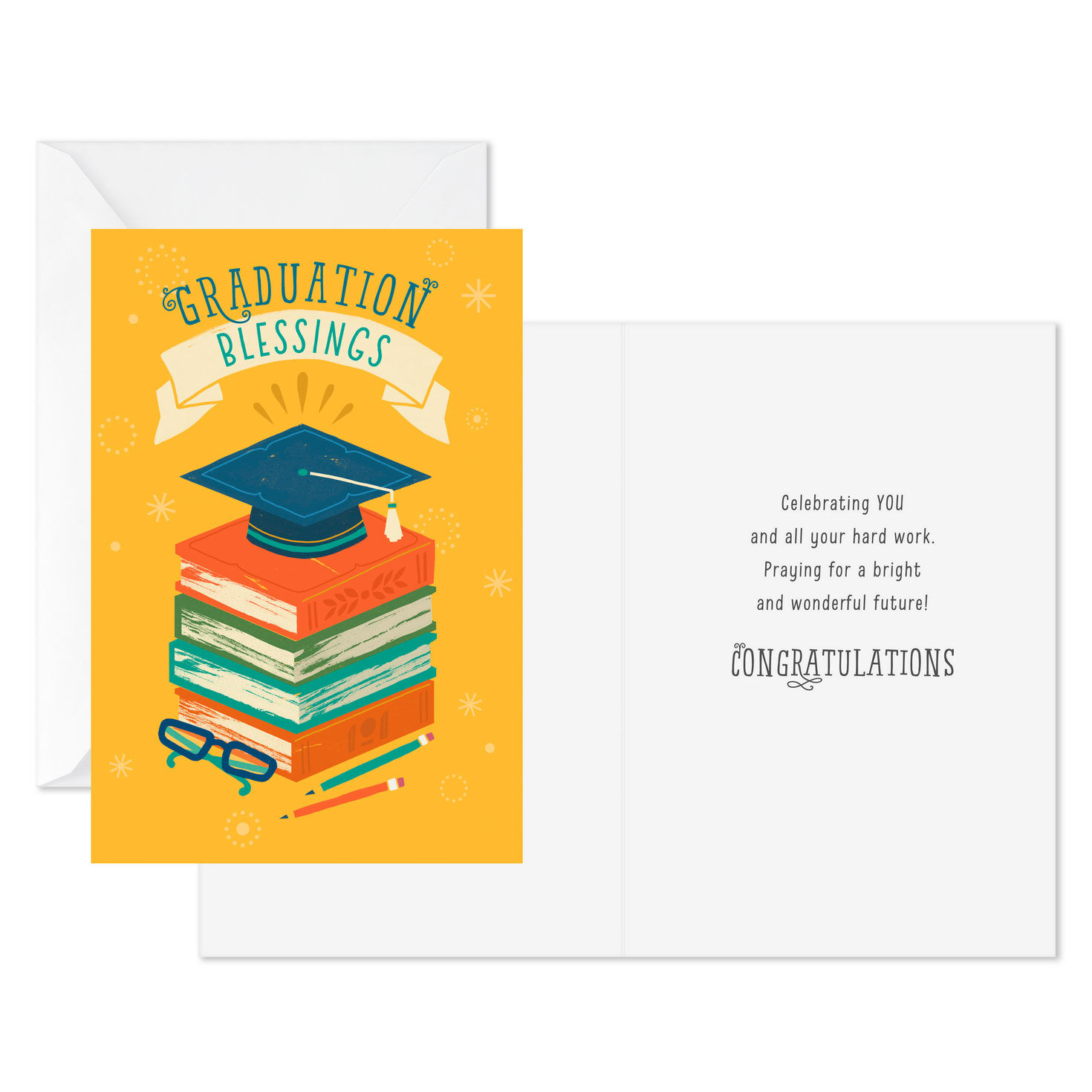 Blessings and Bright Future Graduation Cards, Pack of 6 for only USD 6.99 | Hallmark