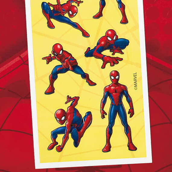 Marvel Spider-Man Spanish-Language 5th Birthday Card With Stickers, , large image number 5