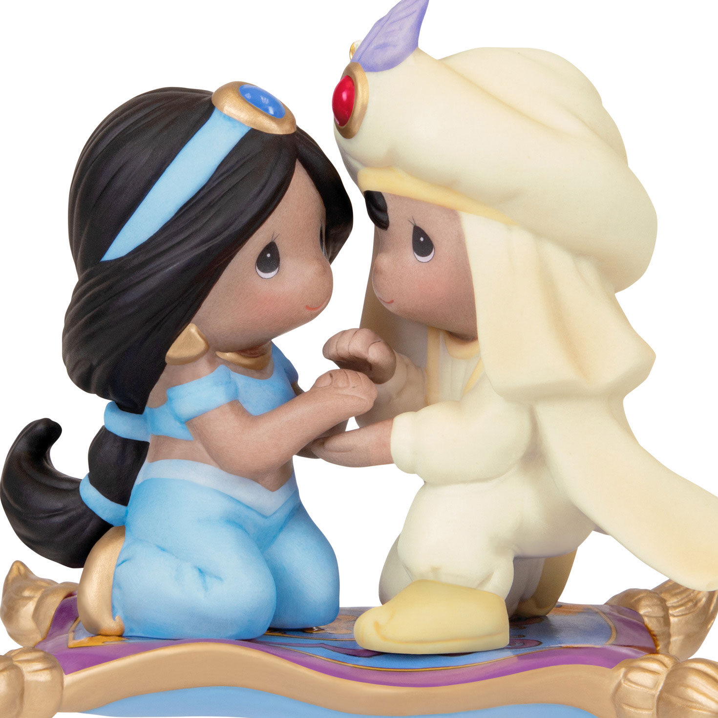 Precious Moments Aladdin Jasmine Keepsake Ornament closeup view image number 5