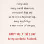 So Lucky in Love Valentine's Day Card for Husband, , large image number 2
