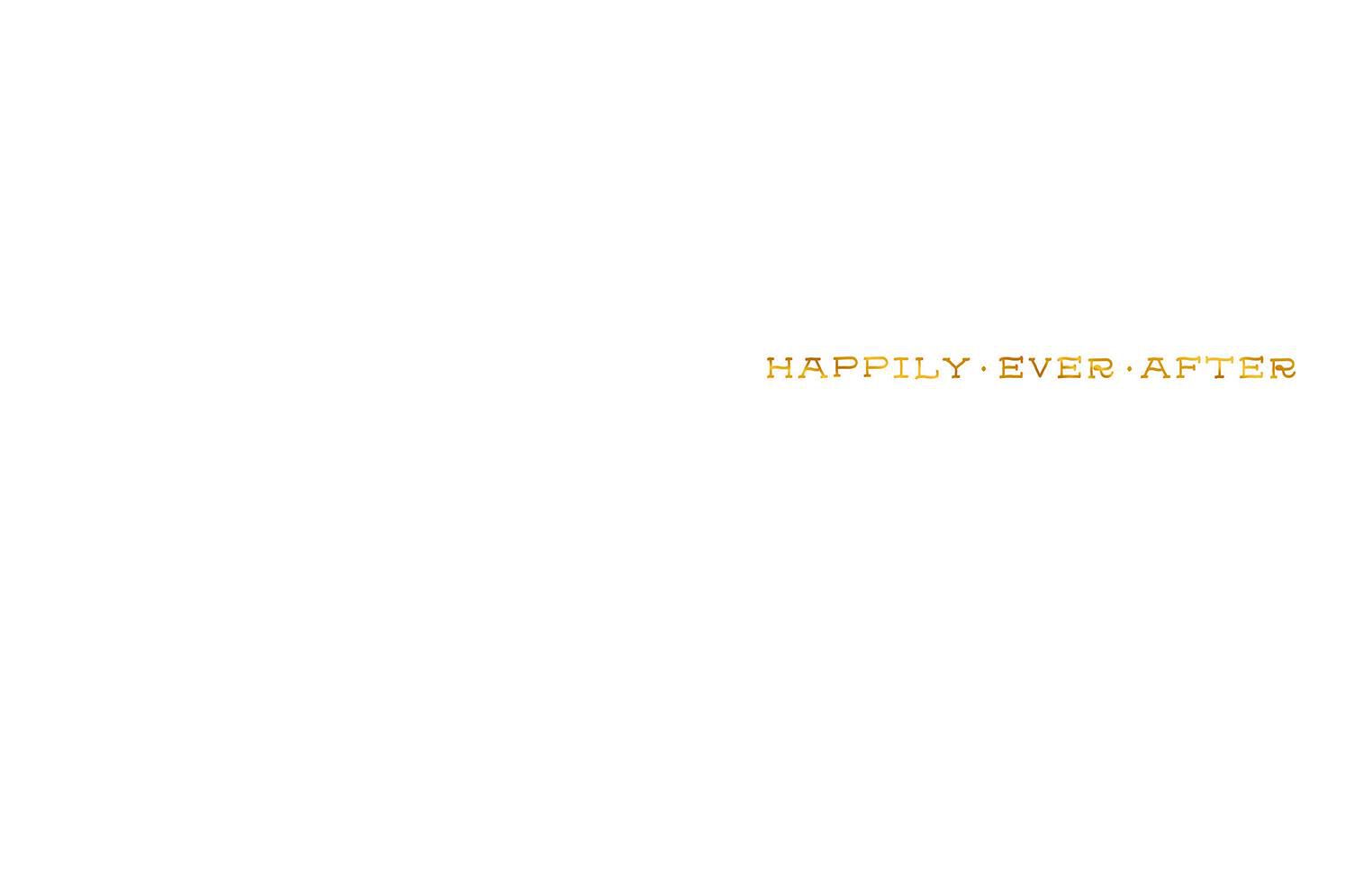 Happily Ever After Wedding Card