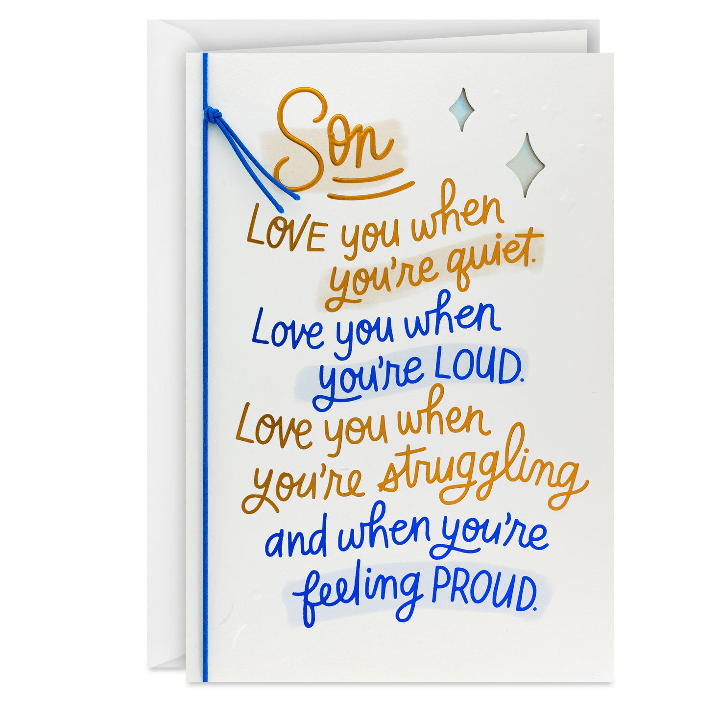Love You in Every Moment Birthday Card for Son
