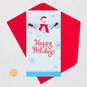 Smiling Snowman Money Holder Holiday Card, , large image number 6