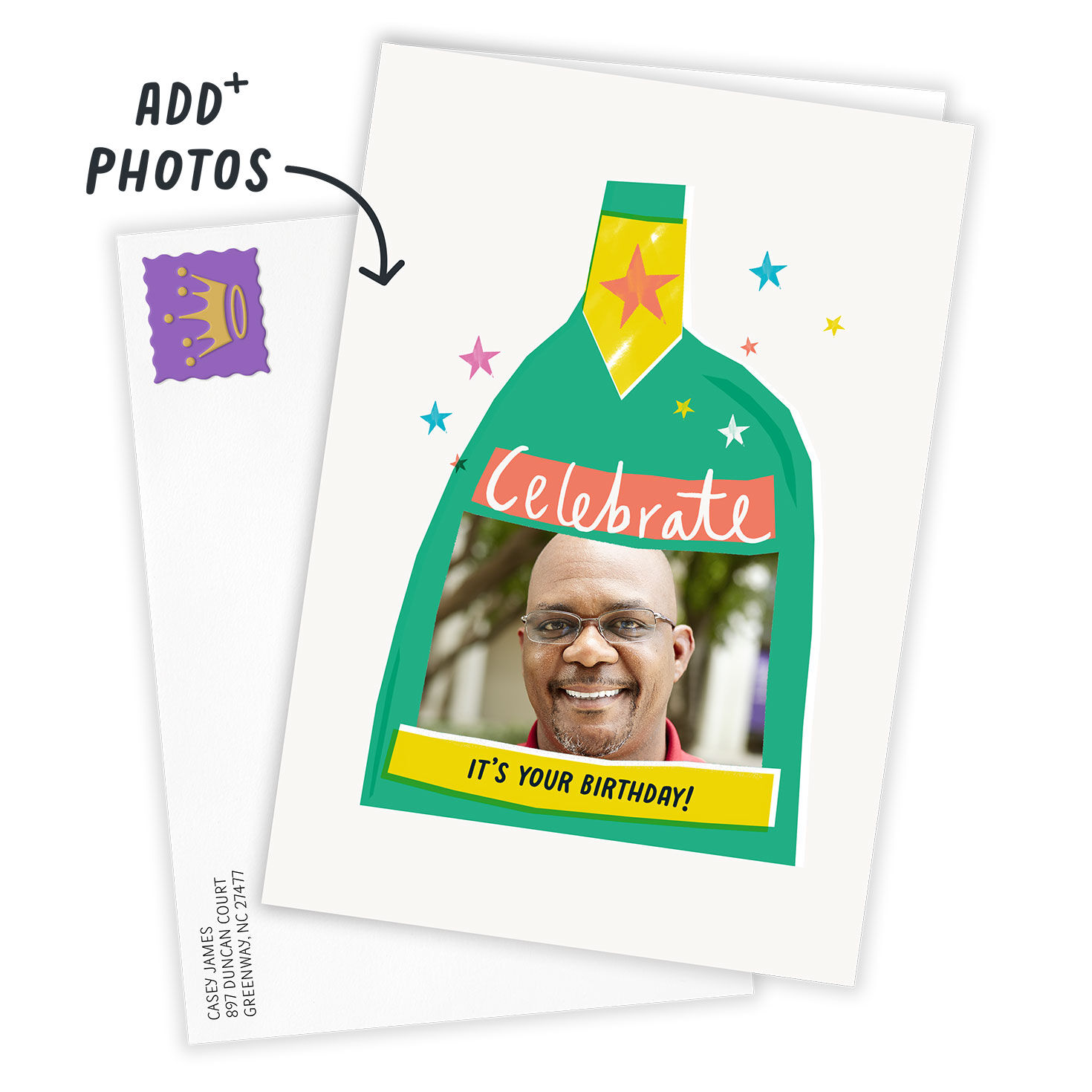 Celebrate Custom Birthday Card - Greeting Cards | Hallmark for Free Printable Personalized Birthday Cards