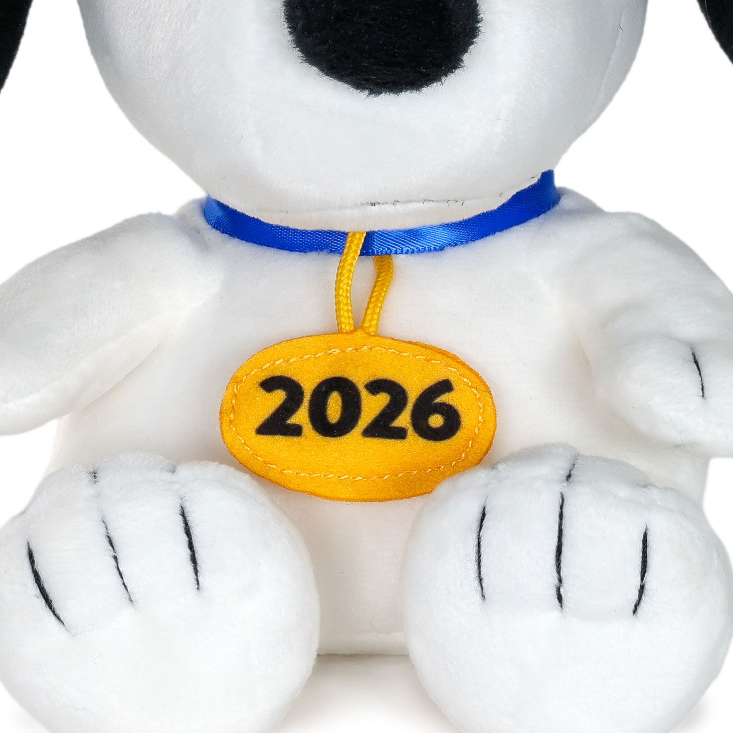 Snoopy in Grad Cap Plush Gift Card Holder upclose view image number 4