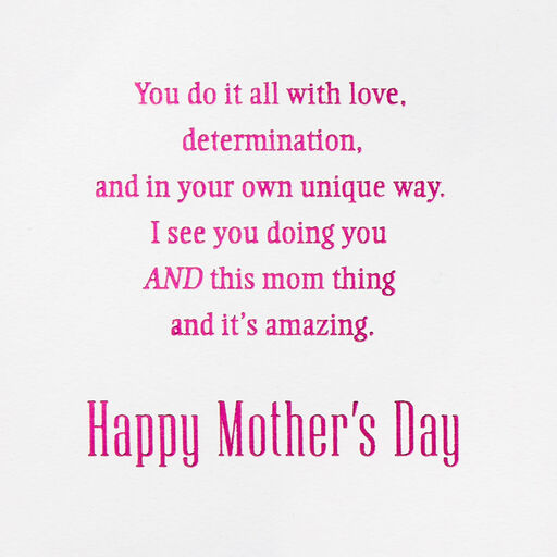 Your Realness is Respected Mother's Day Card for Friend, 