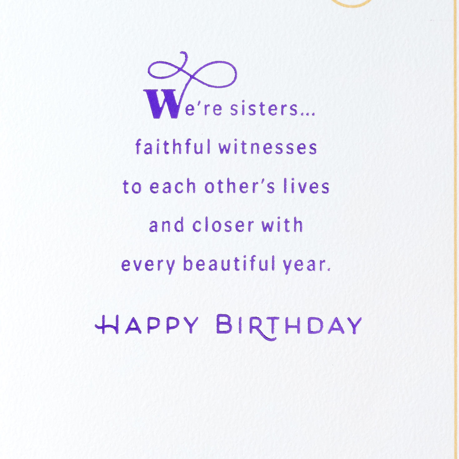 We Remember It All Birthday Card for Sister, , large image number 3