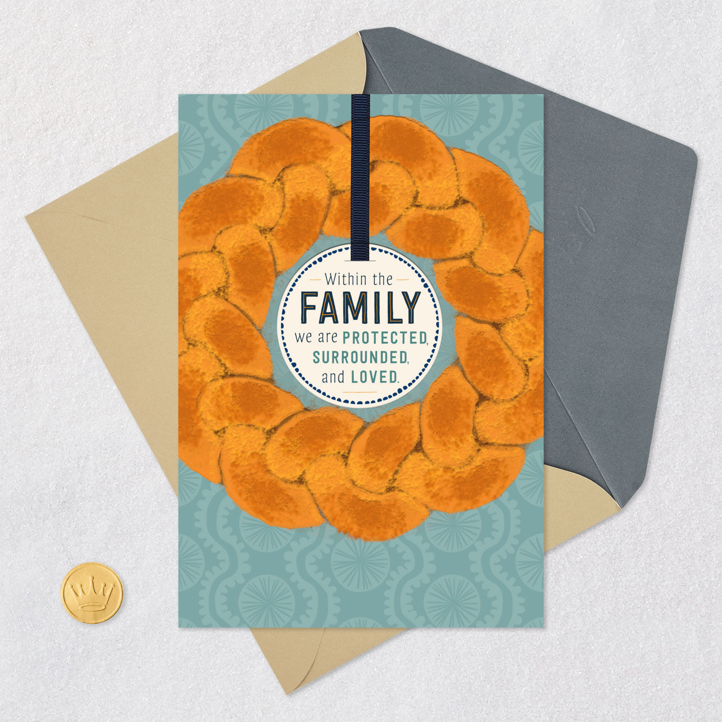 Protected, Surrounded and Loved Rosh Hashanah Card for Family for only USD 3.59 | Hallmark