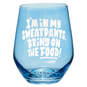 Friends Bring On the Food Stemless Wine Glass, 16 oz., , large image number 1