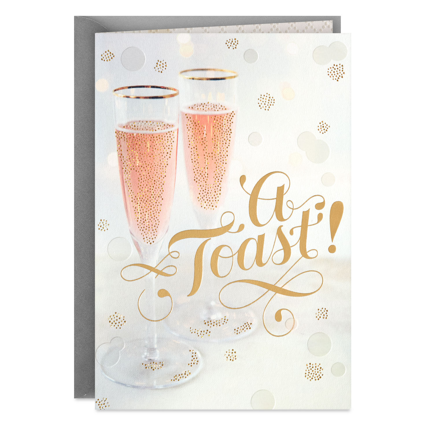 A Toast Wedding Card