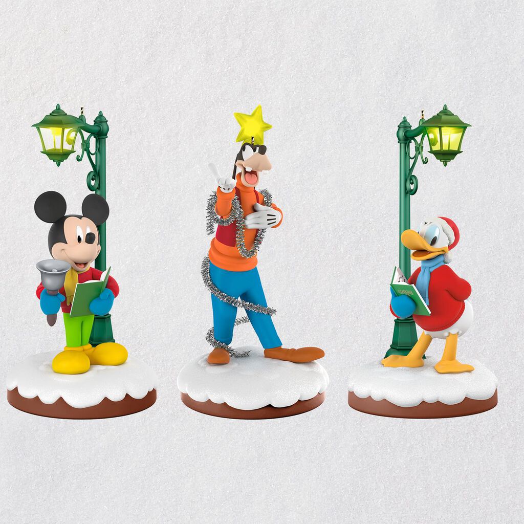 disney christmas carolers limited edition storytellers ornaments set of 3 keepsake ornaments hallmark - Disney Christmas Ornaments disney christmas carolers limited edition storytellers ornaments set of 3 keepsake ornaments hallmark - Disney Christmas Ornaments