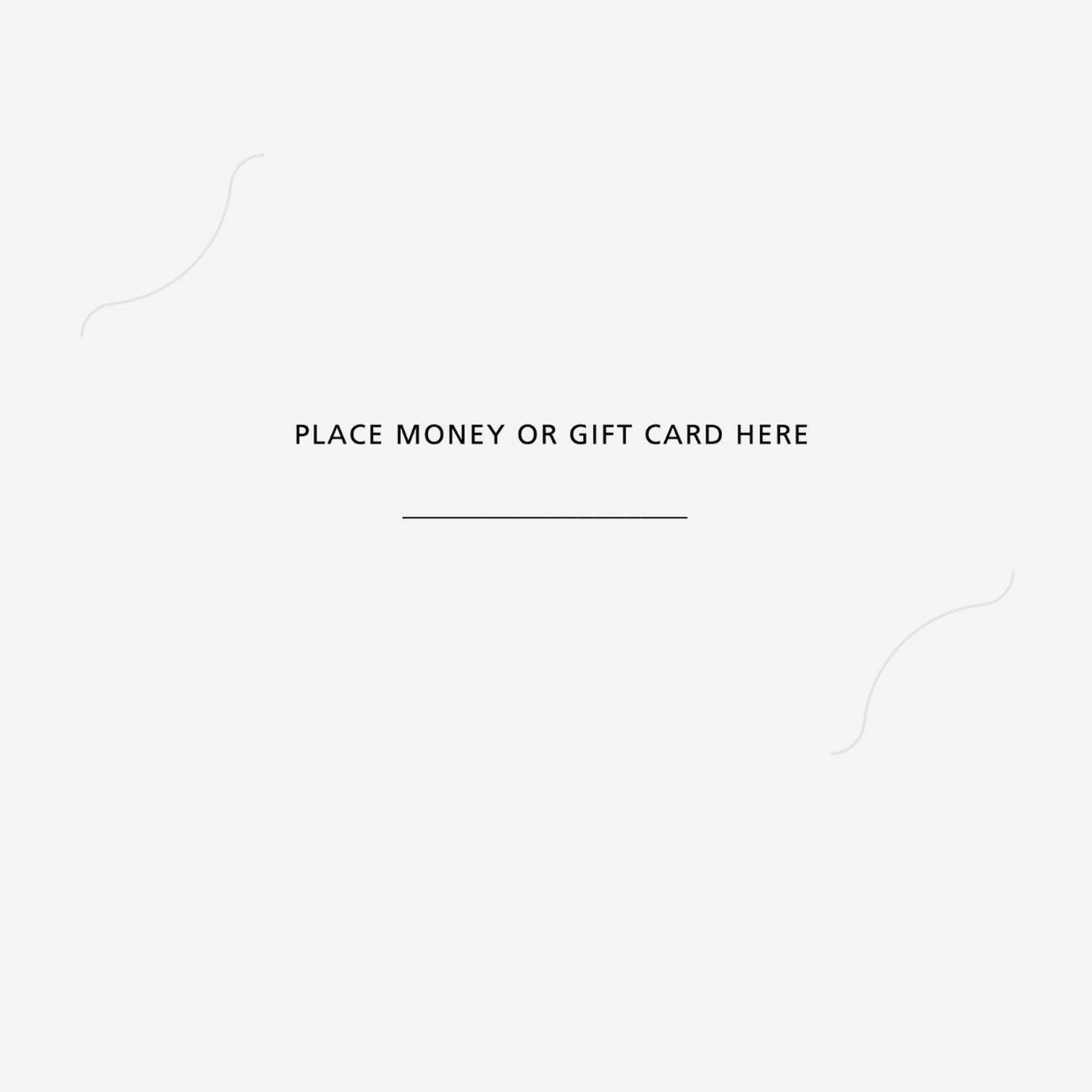 Black Dancing Santa Money Holder Christmas Card Pack sentiment image number 4