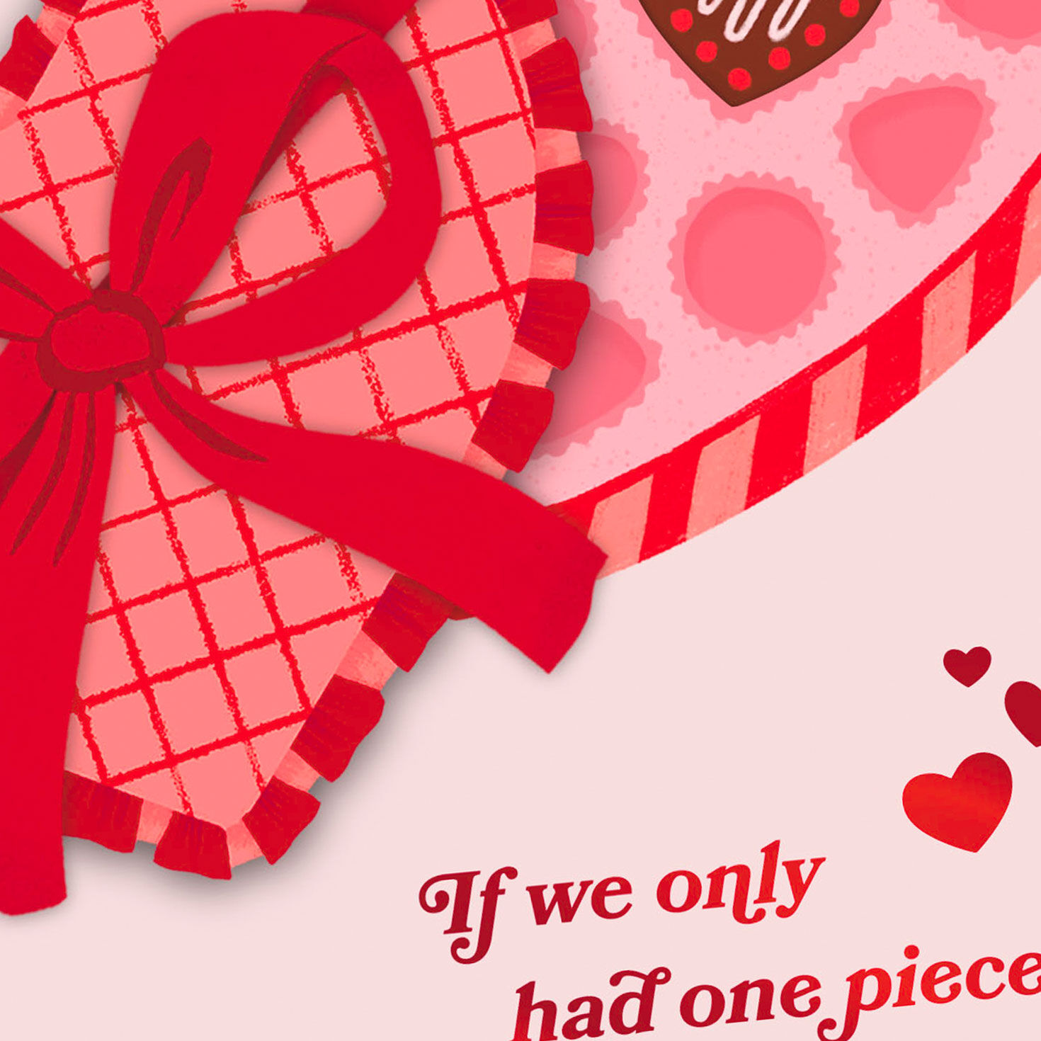 Box of Chocolates Romantic Valentines Day Card Card Front Detail image number 4