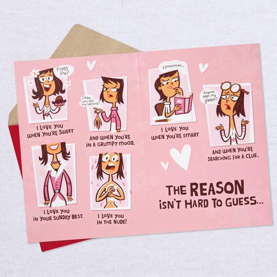 So Many Reasons to Love You Pop-Up Valentine's Day Card for Wife, , large image number 3