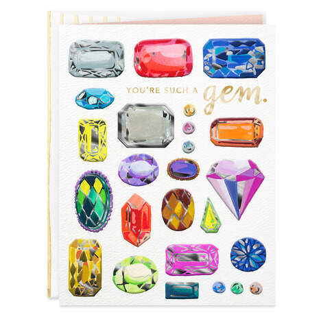 You're Such a Gem Blank Card, , large