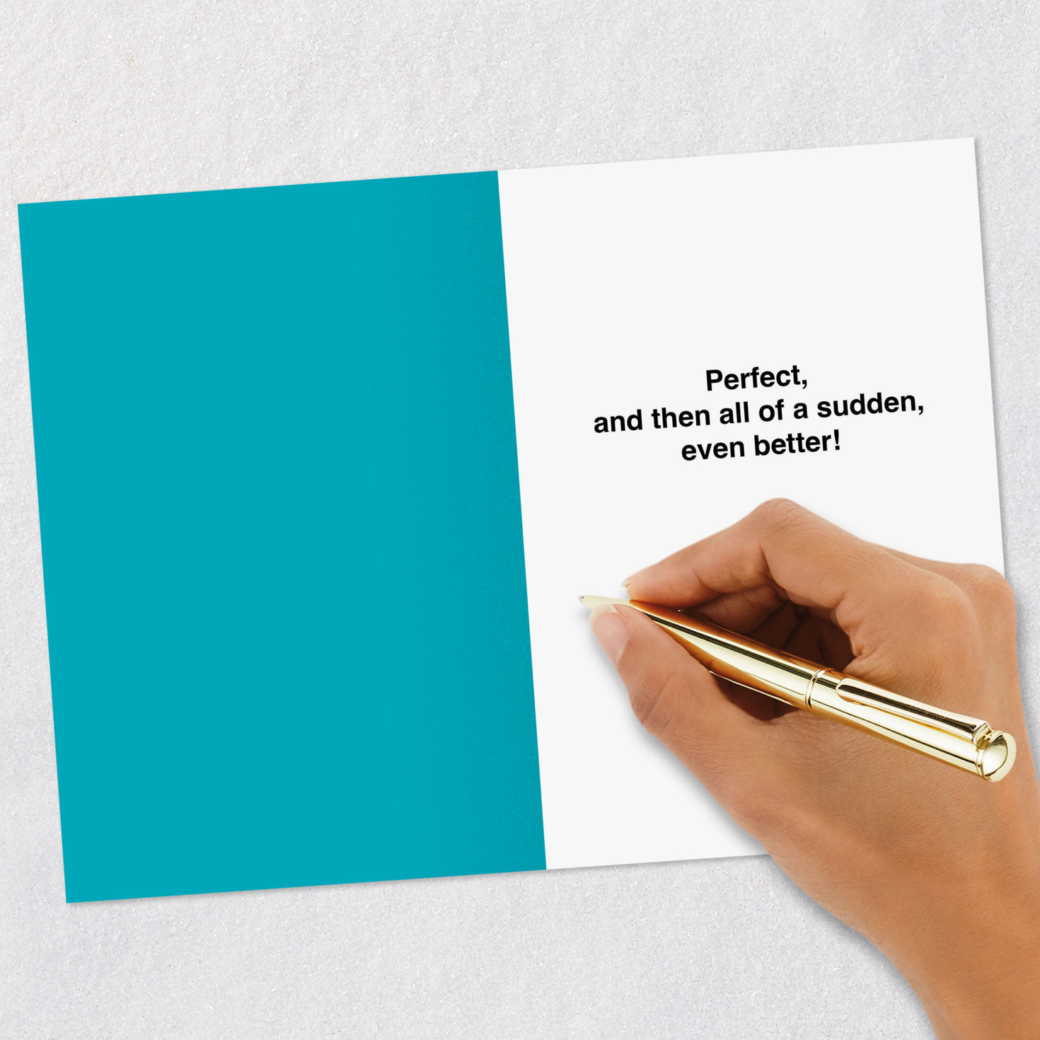 Cheeseburgers With Bacon Funny Father's Day Card Signing card image number 6