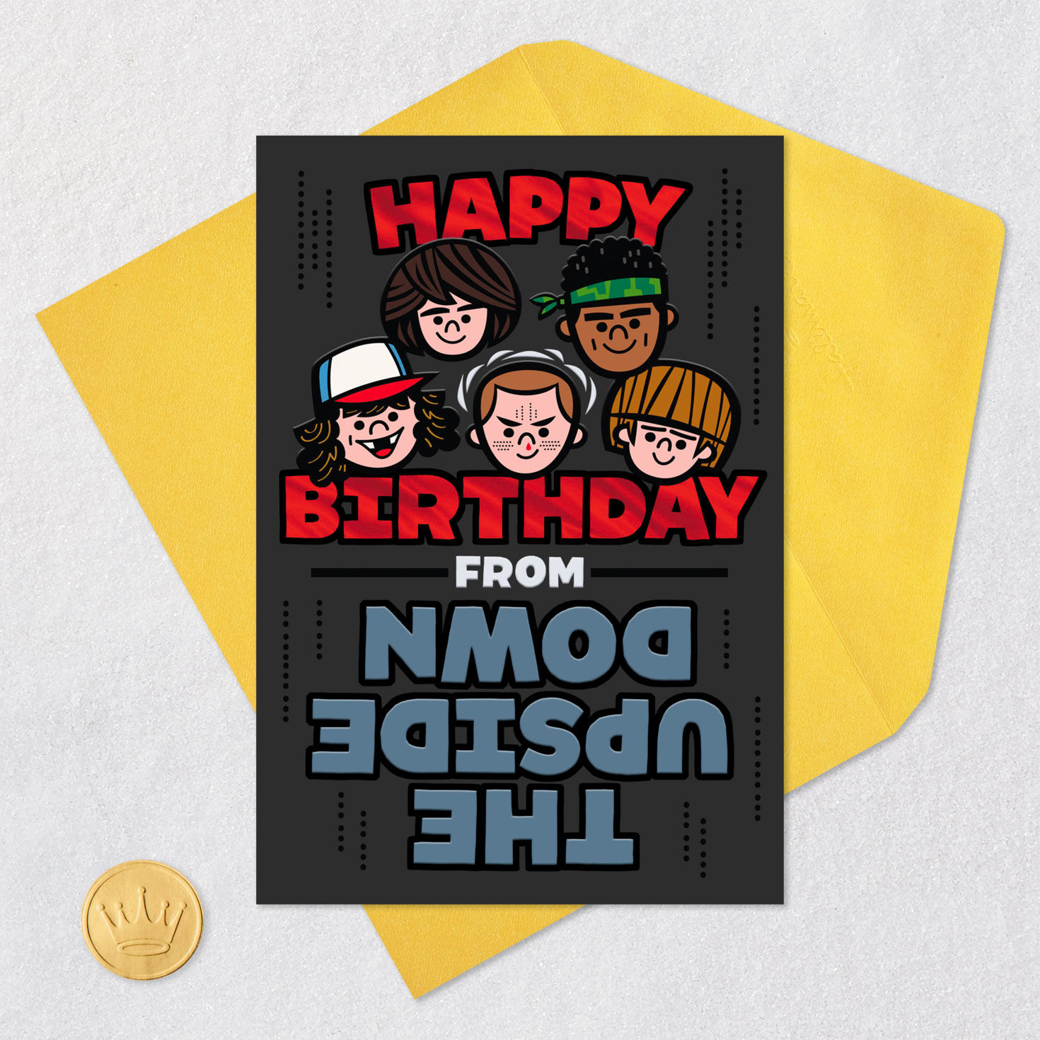 Netflix Stranger Things From the Upside Down Birthday Card for only USD 2.99 | Hallmark