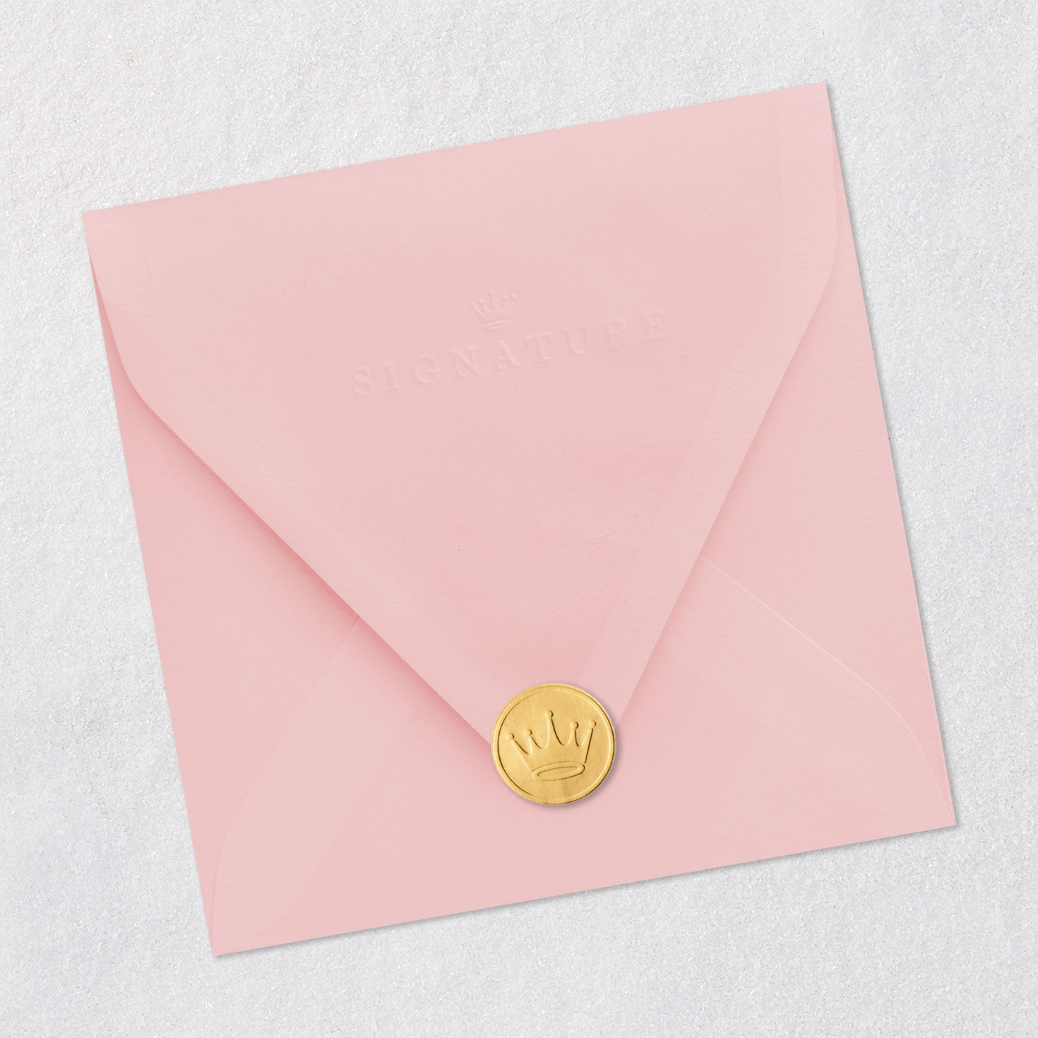 Cherry-Blossom Branches Birthday Card Envelope Back with Seal image number 8