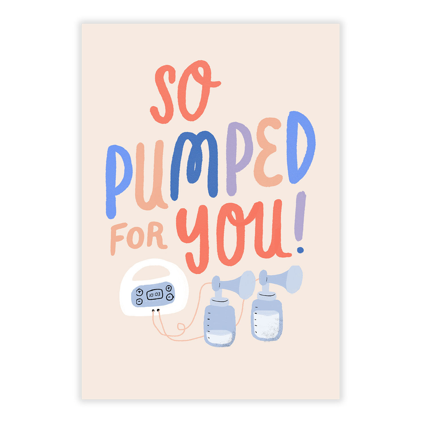 So Pumped for You New Mom eCard, , large image number 2