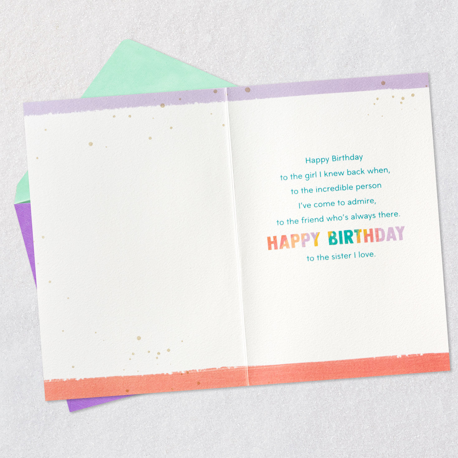 Incredible Person I Admire Birthday Card for Sister, , large image number 3