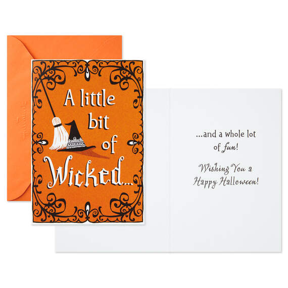 Jack-o'-Lanterns and Witches Assorted Halloween Cards, Pack of 8, , large image number 3
