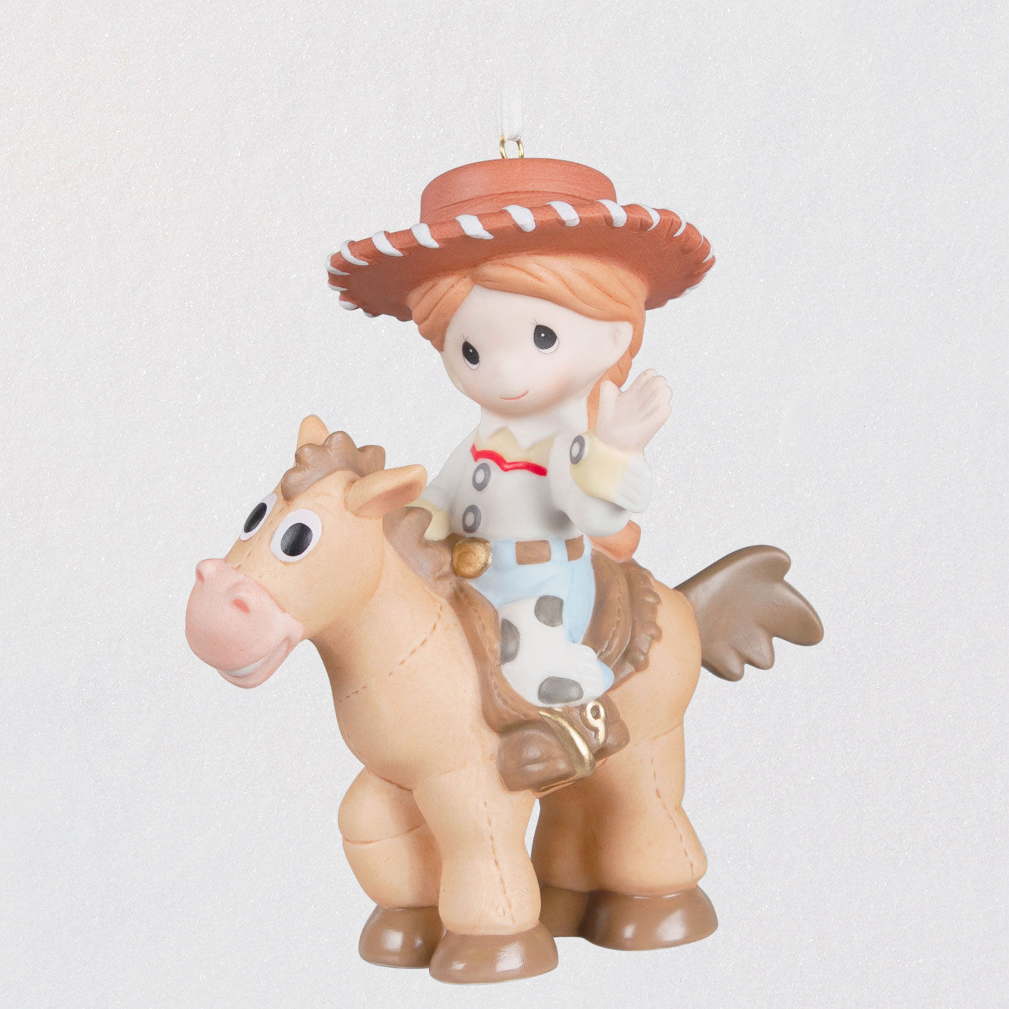 Disney Toy Story Christmas Ornament 4 Piece Set Featuring Woody and Jessie 