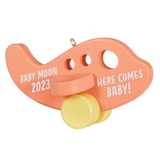 Our Babymoon 2023 Wood Ornament, 