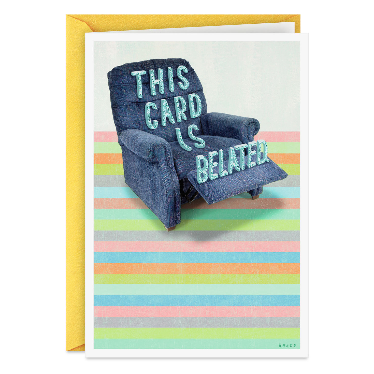 I Belazy Funny Belated Birthday Card - Greeting Cards | Hallmark