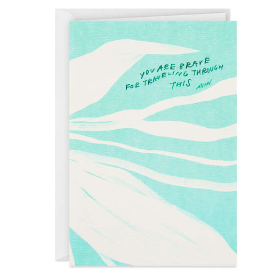 Morgan Harper Nichols You Are Brave Encouragement Card
