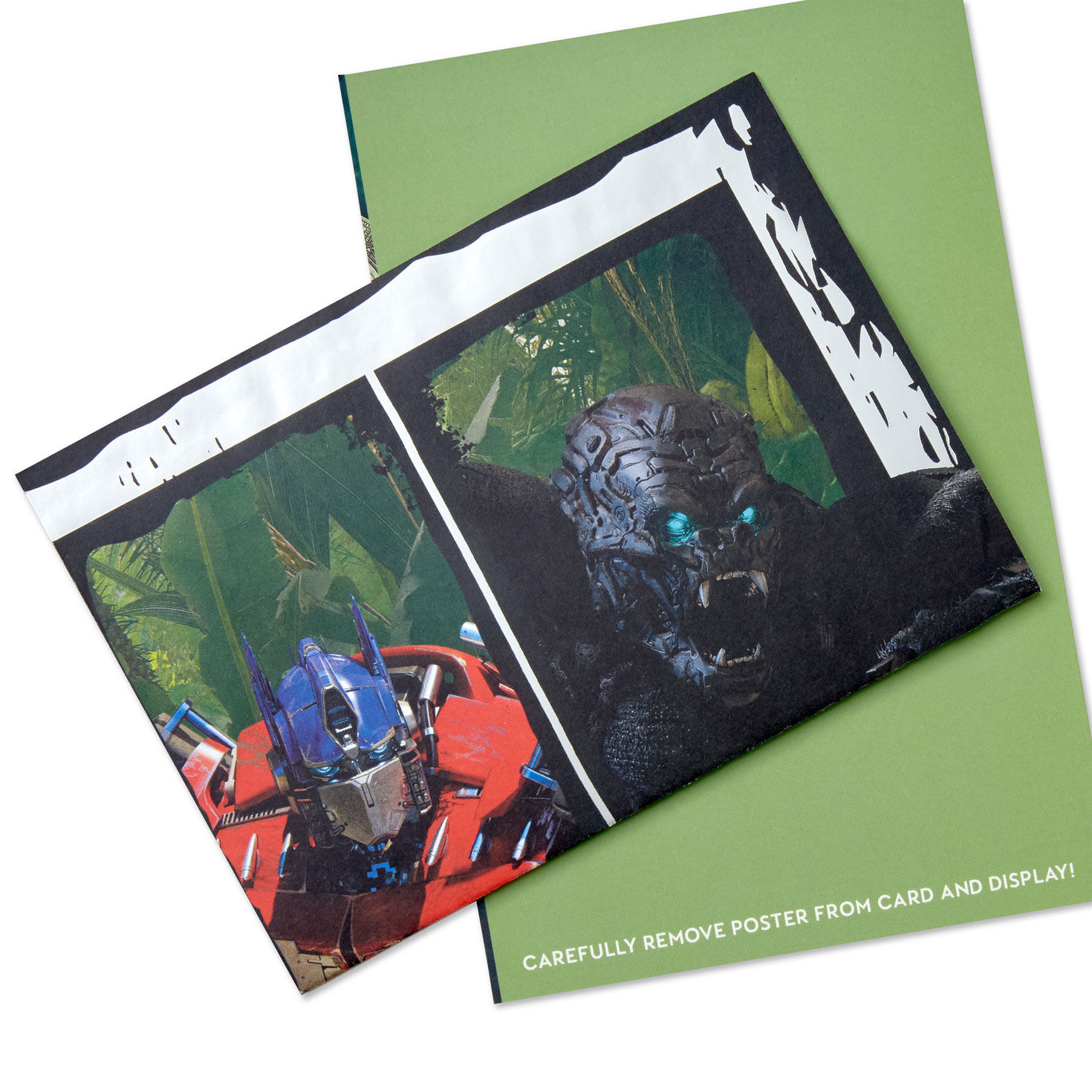 Transformers: Rise of the Beasts™ Birthday Card With Removable Poster for only USD 6.99 | Hallmark