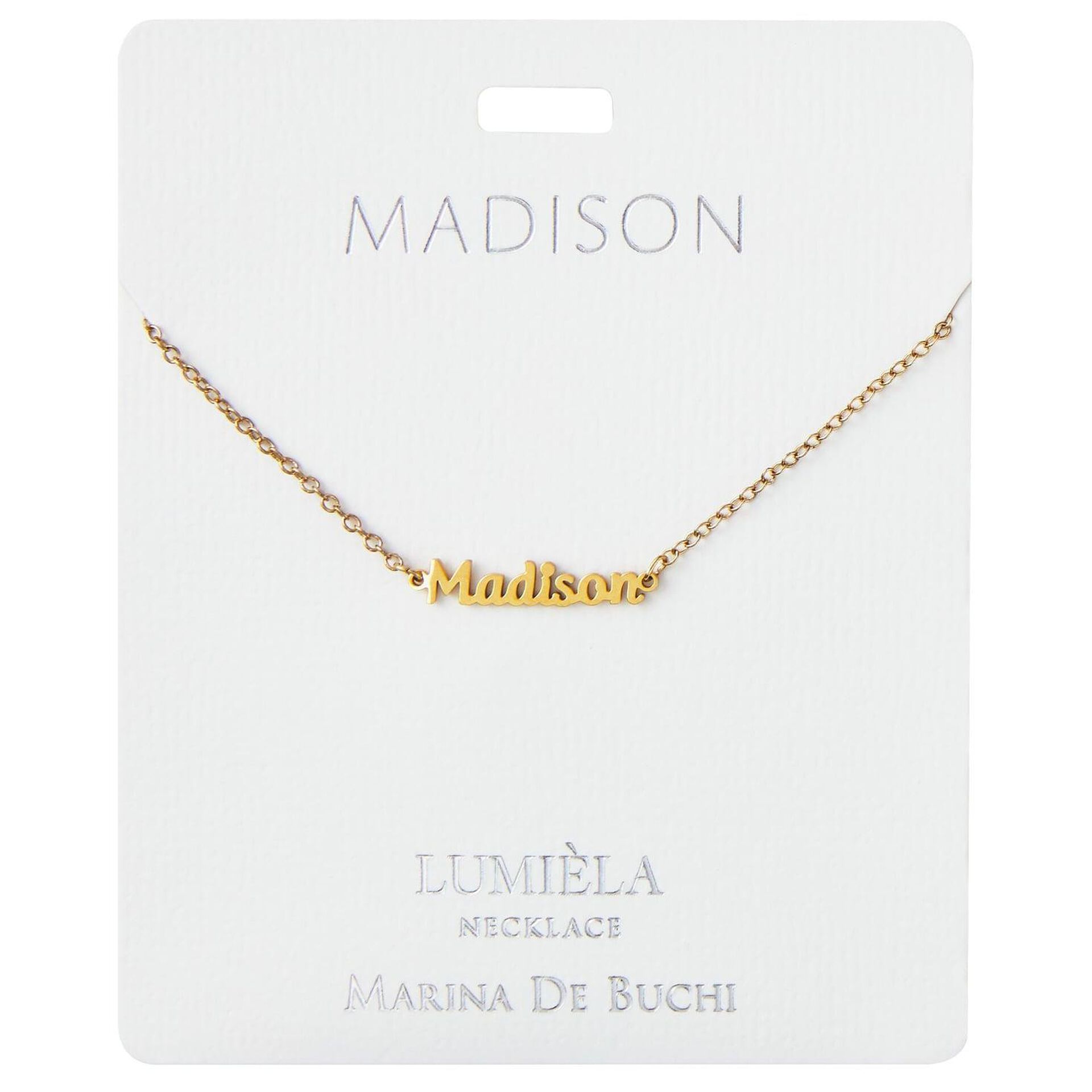Madison Script Name Necklace 20 Jewelry Hallmark