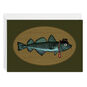 Mounted Fish Sign Funny Custom Card, , large image number 1