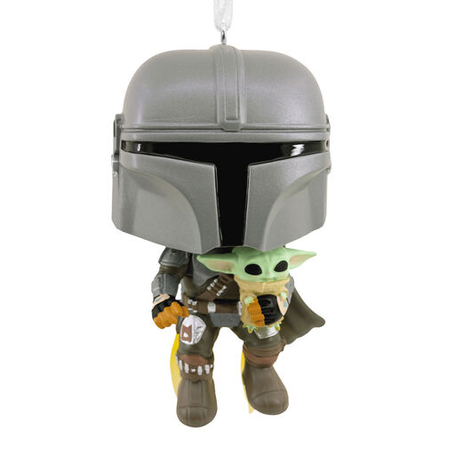 Star Wars The Mandalorian™ With Grogu™ Funko POP!® Hallmark Ornament, 