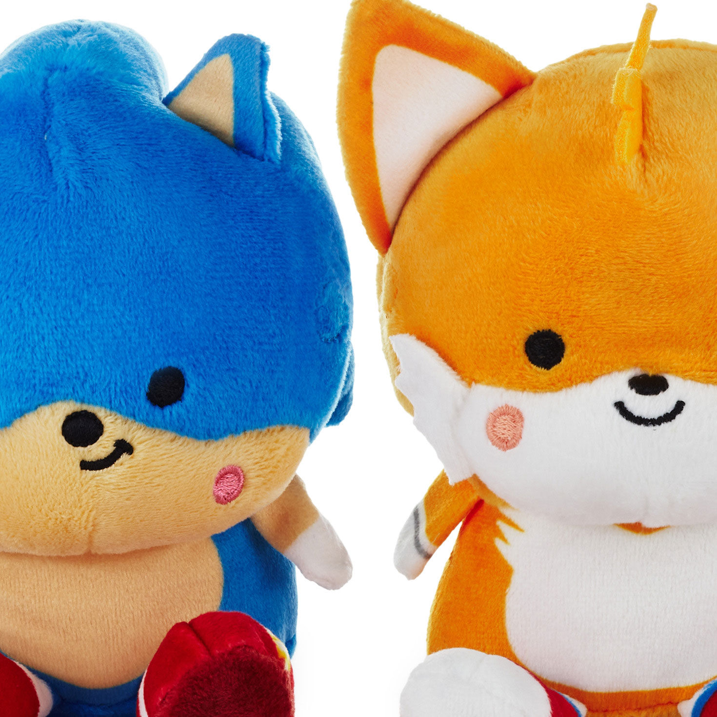 Better Together SEGA Sonic the Hedgehog and Tails Magnetic Plush Pair 5.2 Classic Stuffed Animals Hallmark
