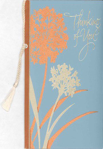 Floral Thinking of You Get Well Card