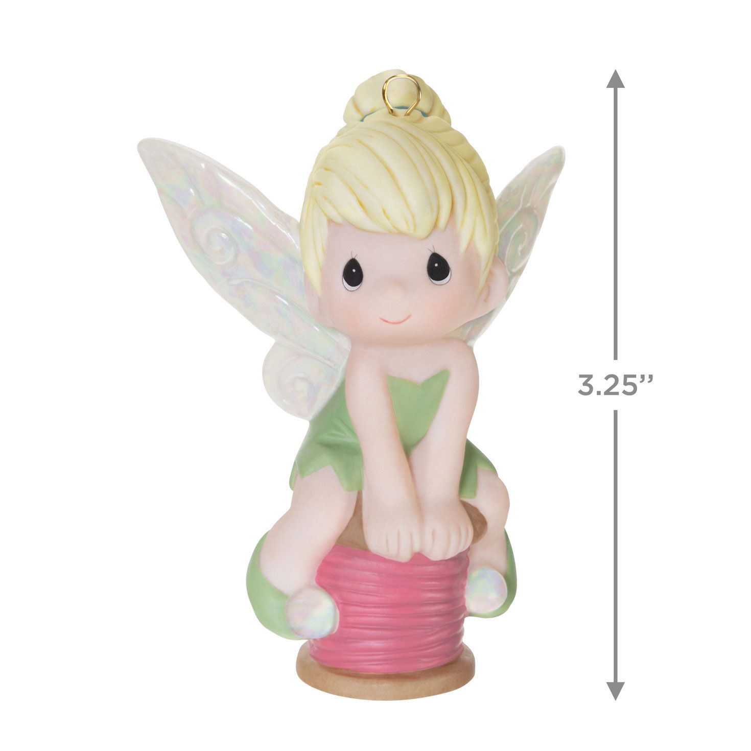Precious Moments Tinker Bell Keepsake Ornament measurement image number 3