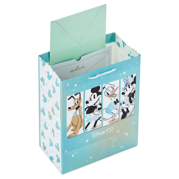 9.6" Disney 100 Years of Wonder Mickey and Friends Medium Gift Bag, , large image number 4