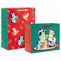 Bluey Family 2-Pack Christmas Gift Bag Bundle fronts image number 1